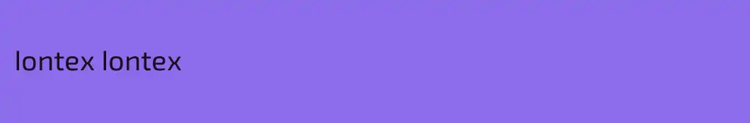 Iontex Iontex